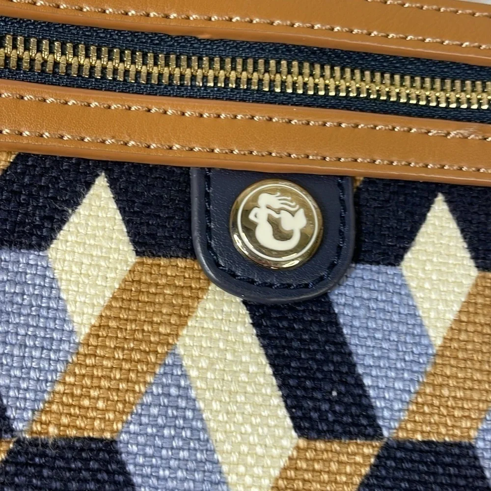 Spartina 449 Bateau Bleu Tassel Wristlet